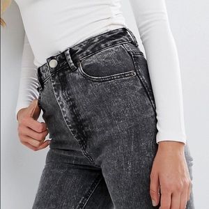 GAP Black Acid Wash Skinny Jean